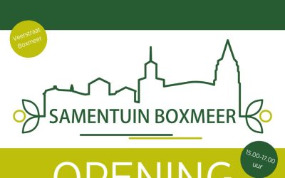 Zaterdag 5 augustus opening SamenTuin